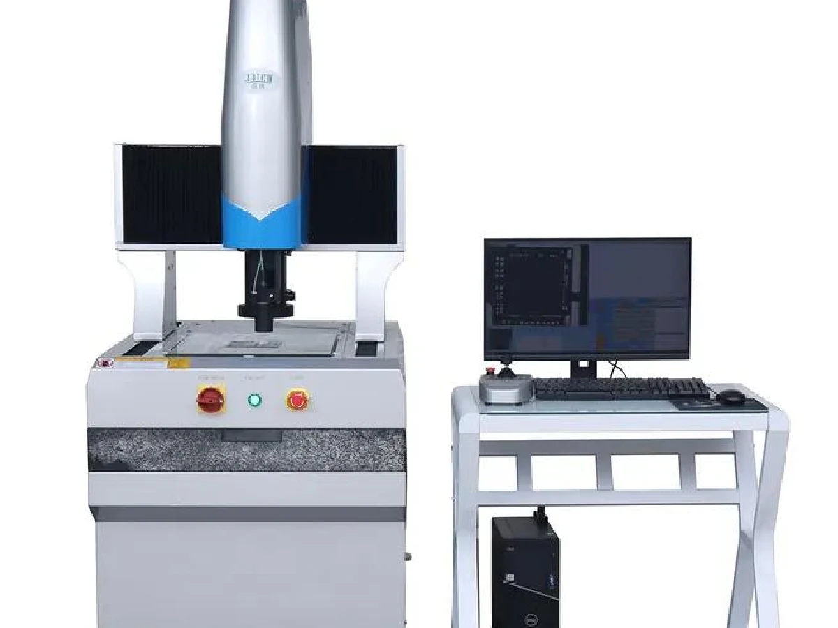 2d-video-measuring-instrument-full-equipment-set - likundacnc.com 全自动二次元影像测量仪配套电脑操作台,用于精密小型零件二维轮廓尺寸检测