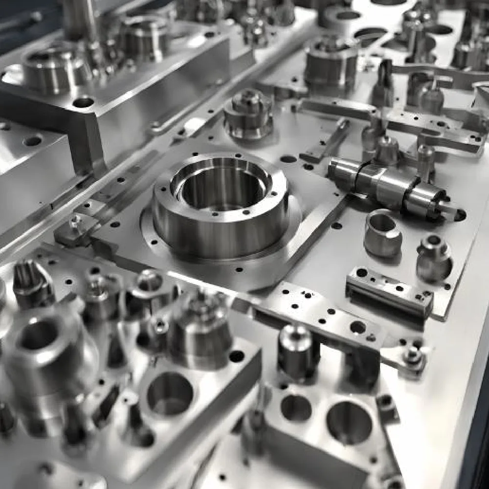 aerospace-precision-machining-parts - likundacnc.com 新能源设备制造中使用的CNC加工金属零部件