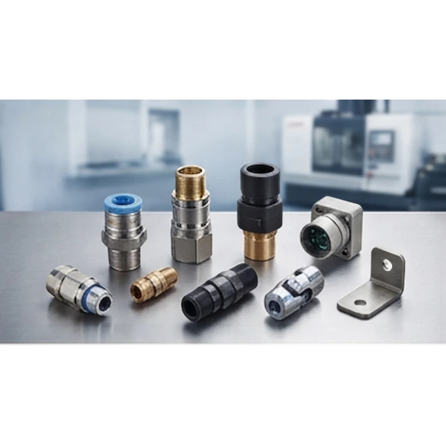 Precision plate parts manufactured by CNC machining