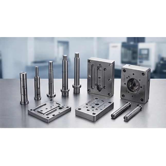 Precision plate parts manufactured by CNC machining