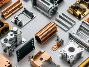铝合金、铜合金材质各类 CNC 定制散热件、壳体、支架非标精密零件汇总