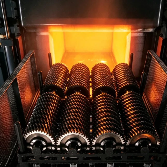 cnc-parts-heat-treatment-furnace - likundacnc.com CNC加工精密板类金属零件