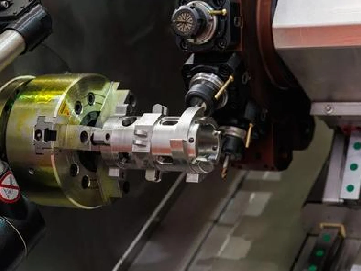 cnc-turning-milling-composite-machine-parts-processing - likundacnc.com 车铣复合数控设备单次装夹加工异形金属精密零件,多工序一体化成型