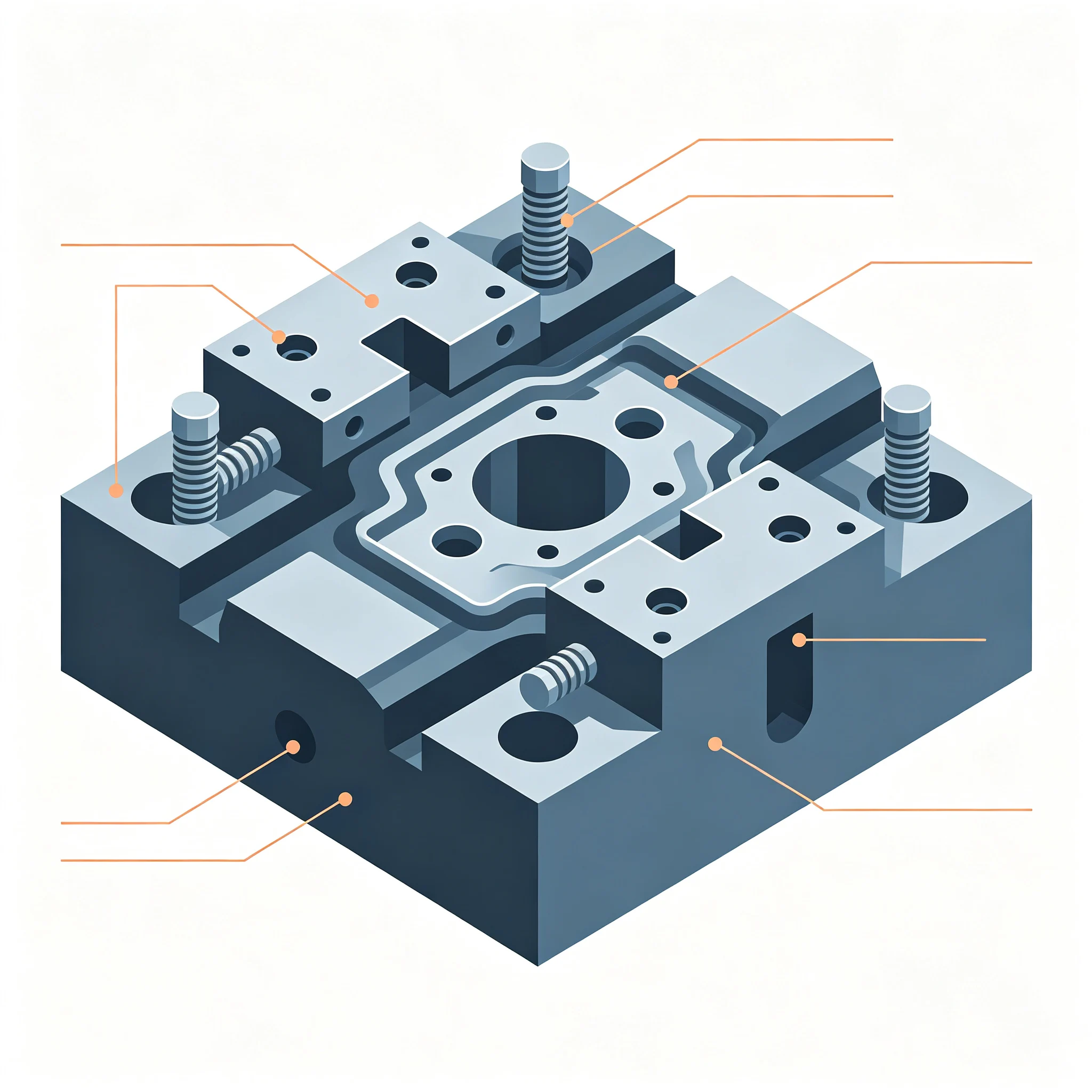 industrial-machinery-cnc-components - likundacnc.com 工业机械设备精密CNC加工组件