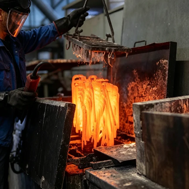 metal-parts-quenching-treatment - likundacnc.com CNC加工零件精密抛光和表面处理