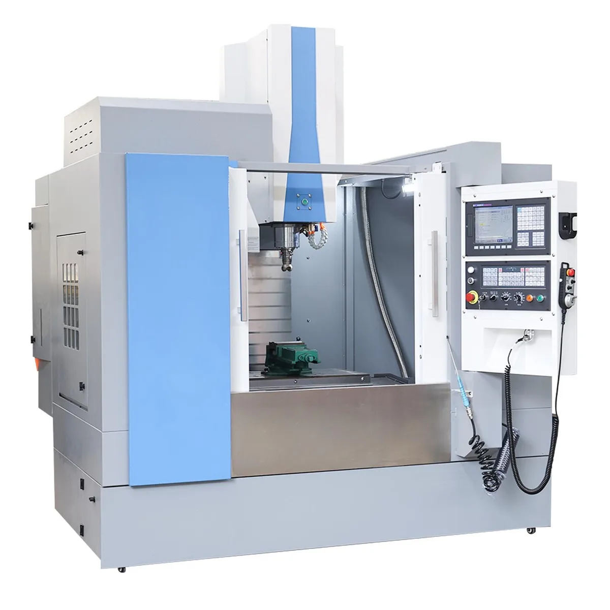vertical-cnc-machining-center-equipment - likundacnc.com 立式 CNC 加工中心,适配板类、箱体精密结构件铣削加工